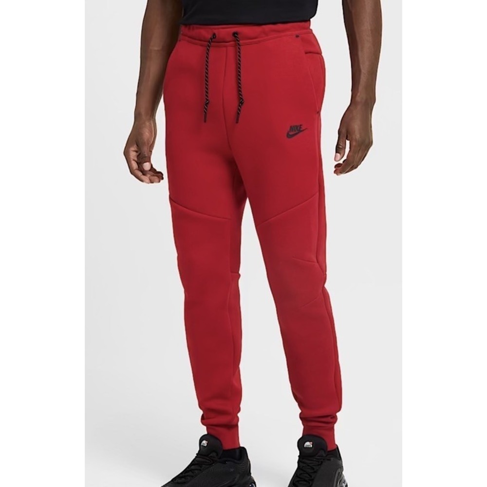 Nike Men's Tech Fleece Joggers Gym Red XXL (2XL)
